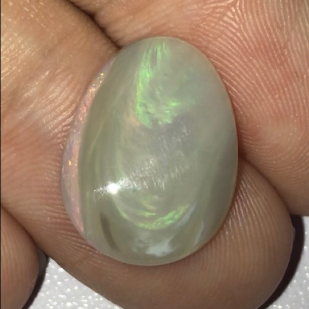 AUSTRALIAN OPAL PICTURE STONE CAB